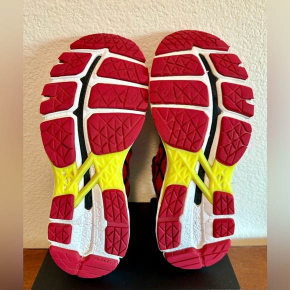 OASICS  FLUIDRIDE T547N RED, GREEN & BLACK SNEAKERS SIZE
8 US - Picture 7 of 8